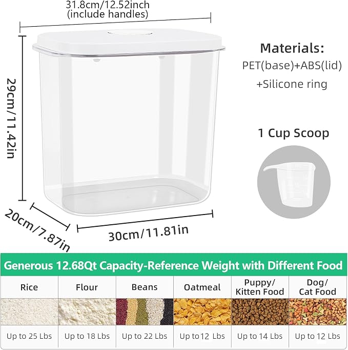Airtight Rice Container 25 Lbs - Image 3