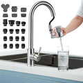 CECEFIN 720 Swivel Sink Faucet Water Filter NSF/ANSI/CAN 372, Lasts 528 Gallons by CECEFIN