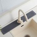 Stone Faucet Mat for Kitchen Sink, Water Absorbing Sink Water Splash Guard | by FATILINHOME