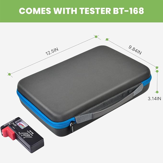 225+ Battery Organizer Storage Case - Image 3