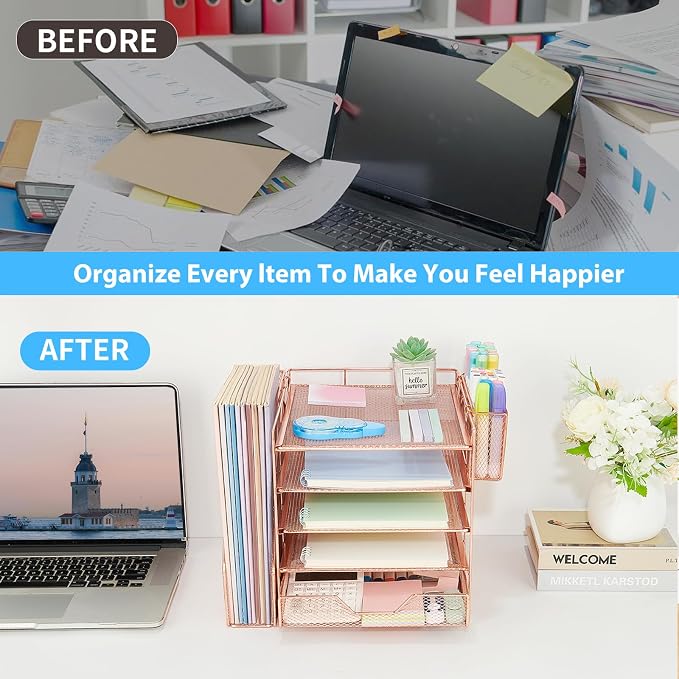 5-Tier Desk File Organizer - Image 4