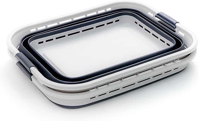 SAMMART 42L Collapsible Plastic Laundry Basket - Image 3