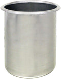 Thunder Group SLBM006 Bain Marie Pot 8-1/4 Quart Polished Exterior and Satin Interior