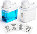 Provoue Laundry Detergent Dispenser-2 Pack, 37 oz Detergent Dispenser by BikkiiHomeGoodsWiseChoice
