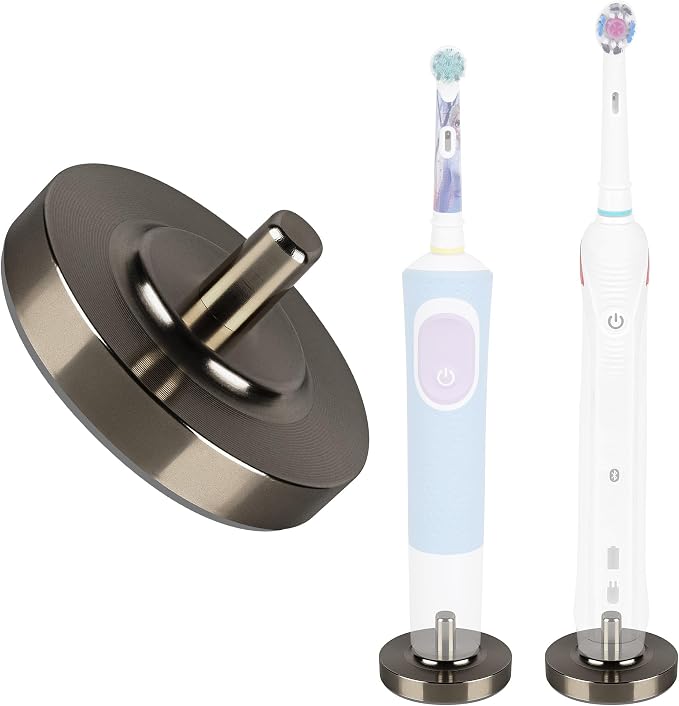 Grey Electric Toothbrush Holder by LUEXBOX