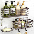 Yougai Shower Organizer with Soap Holder and Hooks by Yougai