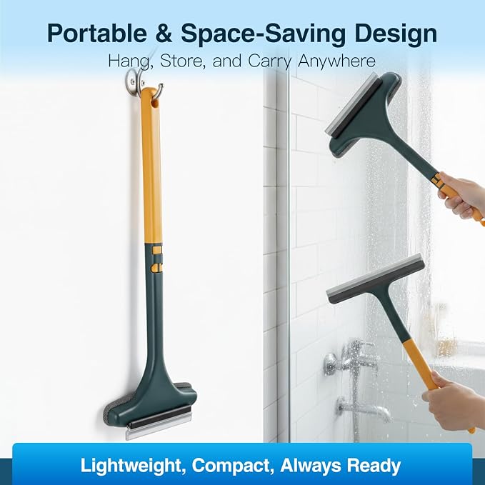 Window Mesh Screen Cleaner Brush 2 in 1 Double Sided Cleaning Tool Kit Outdoor - Image 6