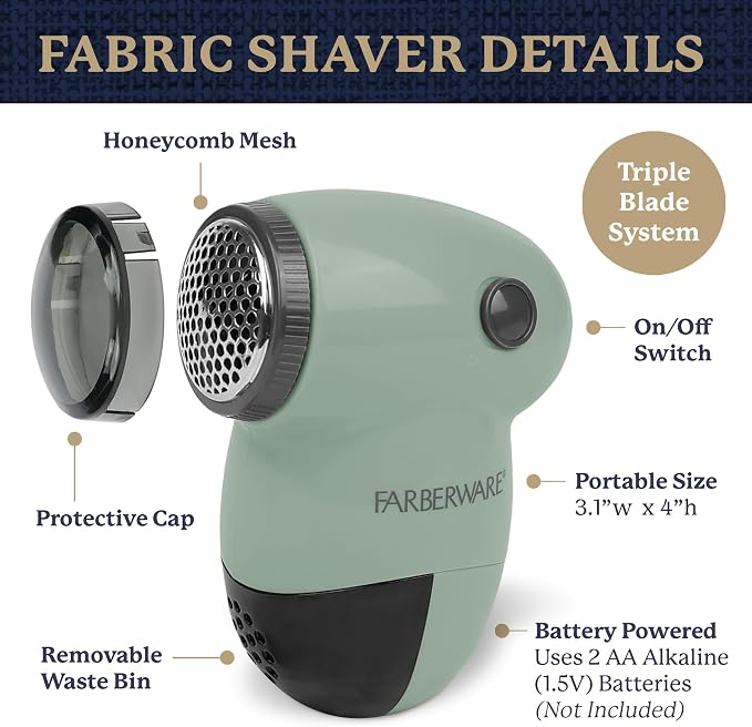 Farberware Fabric Shaver & Lint Remover - Image 6