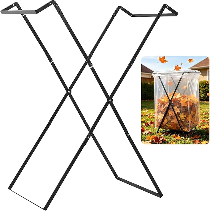 Heavy Duty Leaf Bag Holder Stand by YzivTaotie
