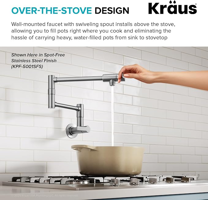 KRAUS Oletto Pot Filler Faucet - Image 5