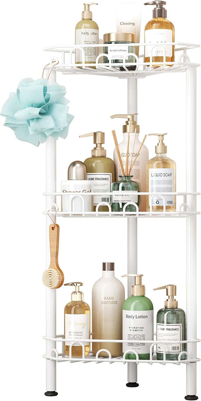 SWTYMIKI Standing Shower Caddy Corner - Image 8