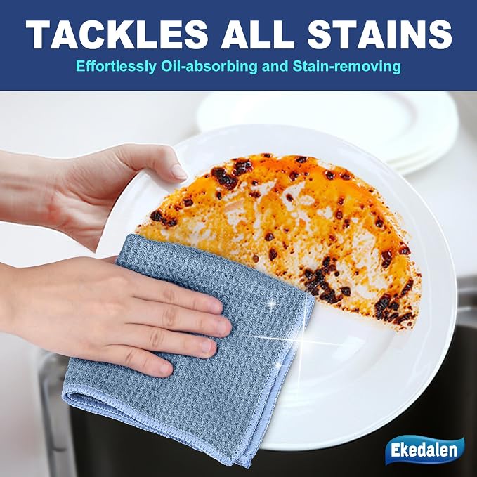 Ekedalen Microfiber Cleaning Cloth Lint Free Glass Polish - Image 6