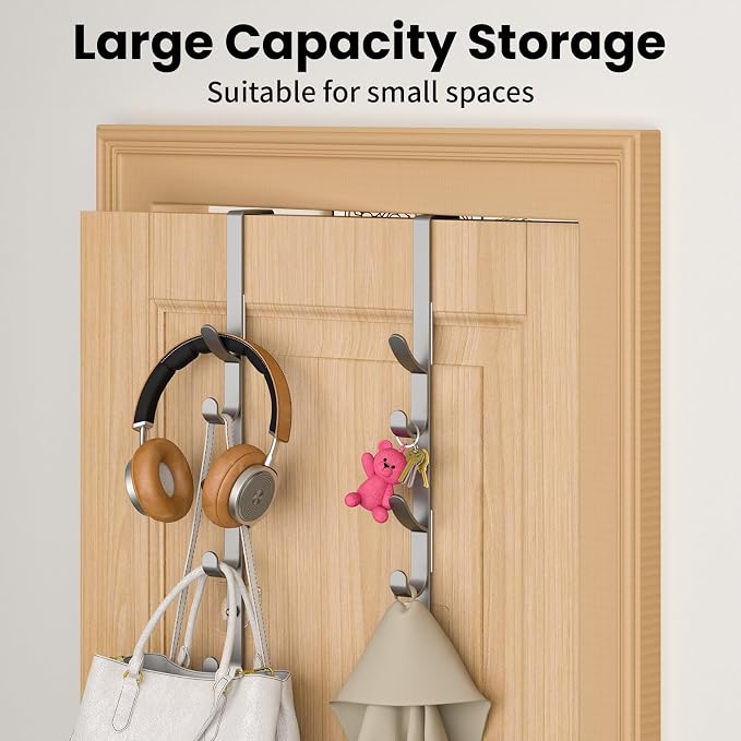 Kaiferty Over The Door Hooks, Metal Door Hooks - Image 3