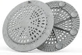 VLM 2 Pack Shower Drain Hair Catcher, Upgraded Drain Cover by VLM