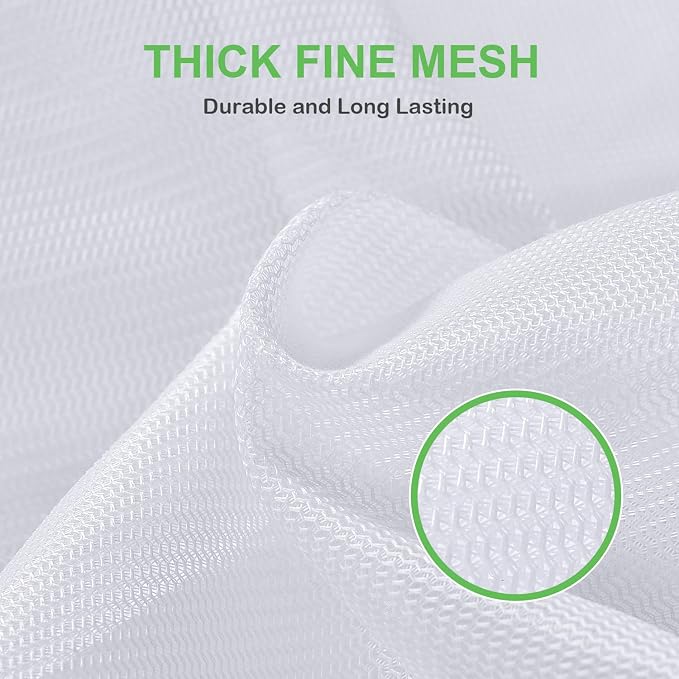 OTraki Large Mesh Washing Bag 43 x 35 Inch XXL Mesh Laundry Bag - Image 4