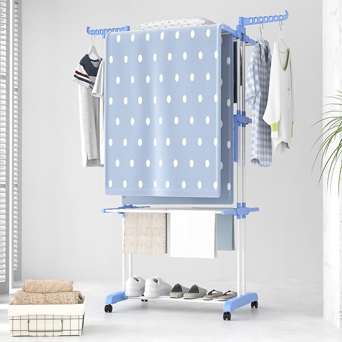 HOMIDEC Clothes Drying Rack, 4-Tier Foldable Drying Rack Clothing | Foldable - Image 8