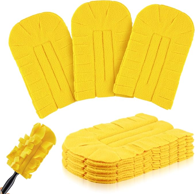 Zubebe 6 Pcs Reusable Duster Refills Fleece by Zubebe
