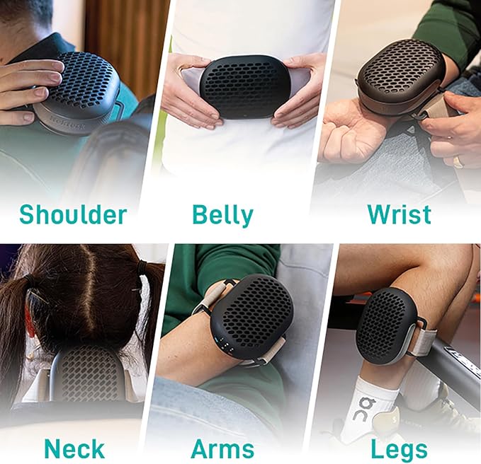 Nekteck Portable Cold Therapy Machine Recovery Therm Cube for Pain Relief, Valentines Day Gifts for Men Women, Rechargeable 3-in-1 Heat and Cold Contrast Therapy for Knee, Shoulder, Back, Leg