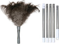Midoneat Gray Ostrich Feather Duster by Midoneat