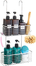 YQh Stainless steel double-layer shower rack, shower room hanging bathroom by YQh