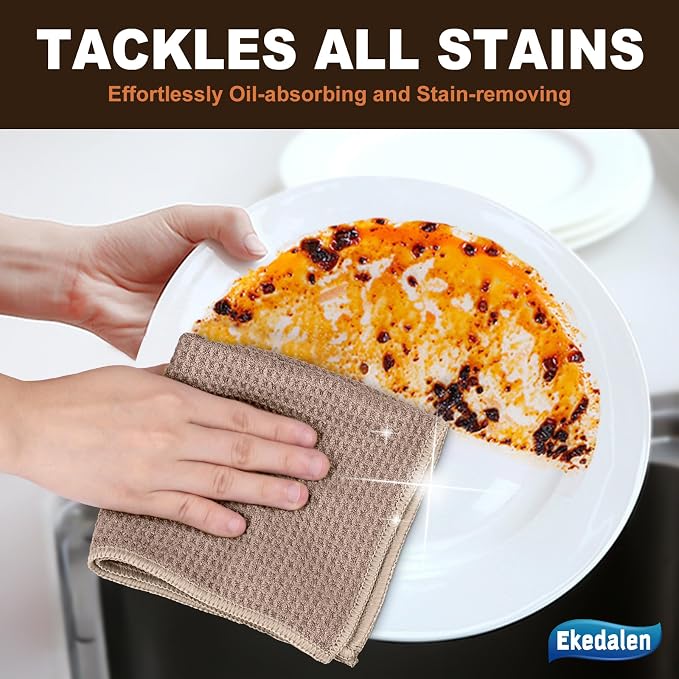 Ekedalen Microfiber Cleaning Cloth Lint Free Glass Polish - Image 6