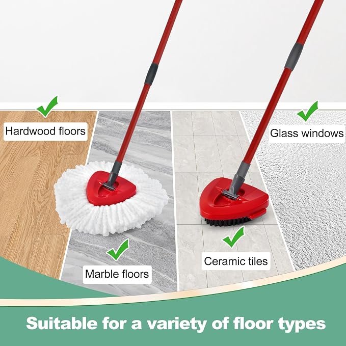 Mop Heads Replacements for Ocedar, Spin Mop Replacement for O-Cedar EasyWring 1 - Image 7