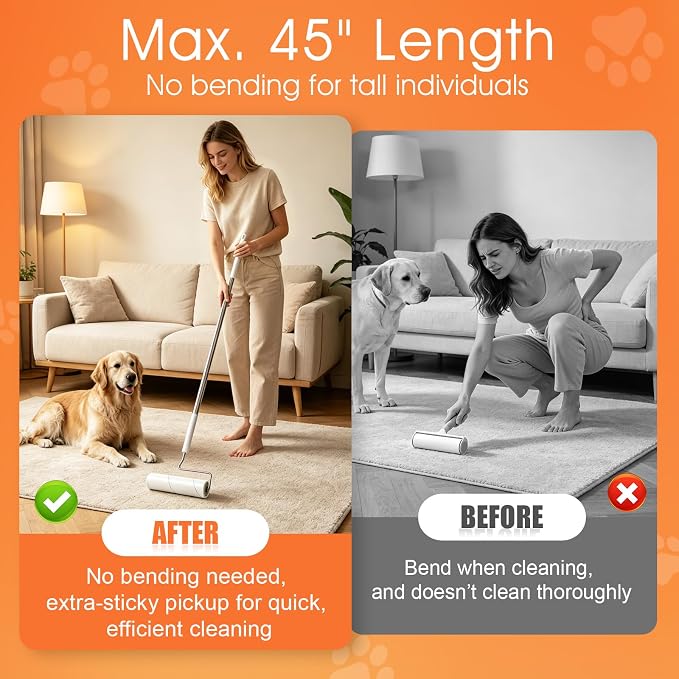 WulaWindy Long Handle Lint Roller - Image 3