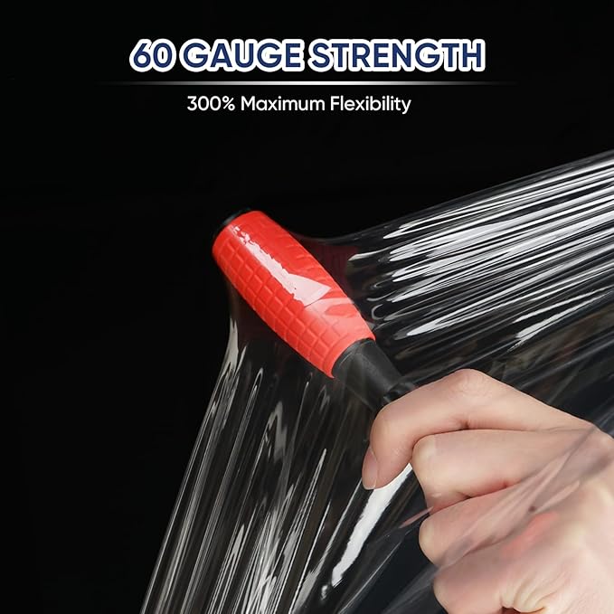 TICONN Stretch Wrap Roll, 15 in x 1000 ft Plastic Wrap - Image 3