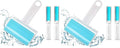 Sticky Lint Roller 6 Pack, Reusable Washable Lint Roller Pet Hair Remover by NUOBUT