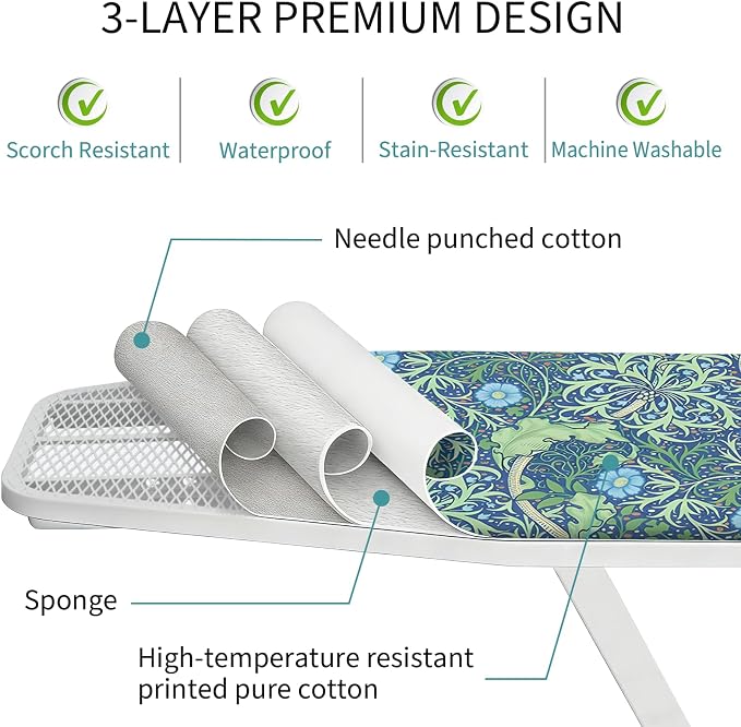 Boho Ironing Board Cover and Pad - Image 3