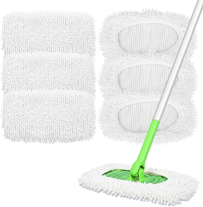 Reusable Dry Sweeping Cloths Compatible by ABetterChoiceforYourHome