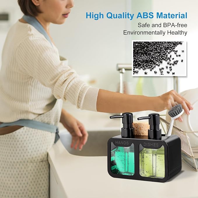 Kitchen Soap Dispenser Set, - Image 3
