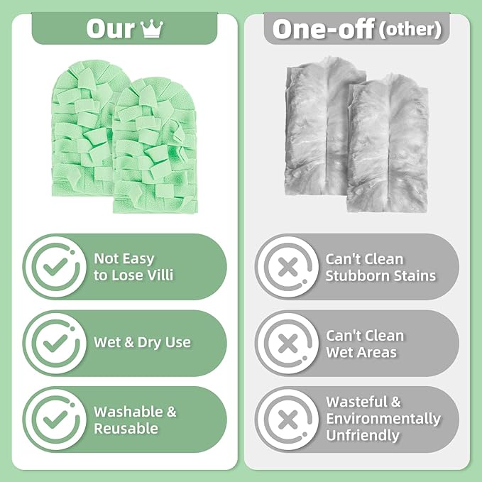 12 PCS Microfiber Reusable Duster Refills - Image 4