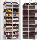 Over the Door Organizer 5 Tiers, Extra Large Behind Door Storage of 10 by Ofiray-home