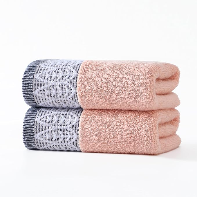 3 Pack Leaf Print Hand Towels, Decorative Cotton Soft | Highly Absorbent Towels by Unknown