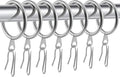 Hotop 30 Pcs Metal Curtain Rings by HOTOP