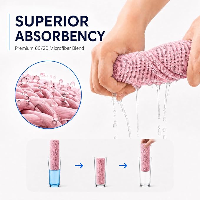 Veco Microfiber Cleaning Cloth Roll - Image 6