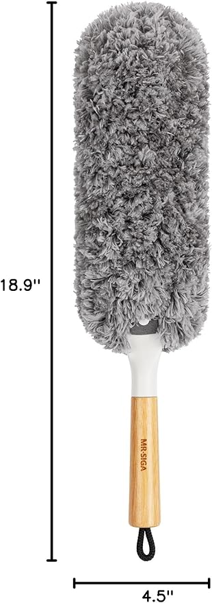MR.SIGA Lint Free Microfiber Duster, Washable Duster - Image 8