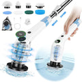 PUFTEM Electric Spin Scrubber, Cordless Shower Scrubber, Adjustable Handle | by PUFTEM