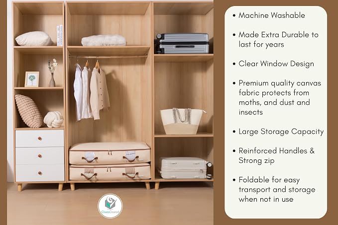 Canvas Storage Bags Designer Organizer - Image 6