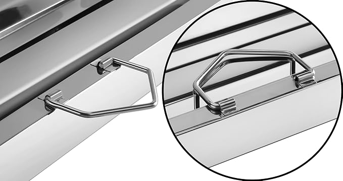 New Star Foodservice 54361 Stainless Steel Hood Filter, 20" W x 16" H, Set of 6