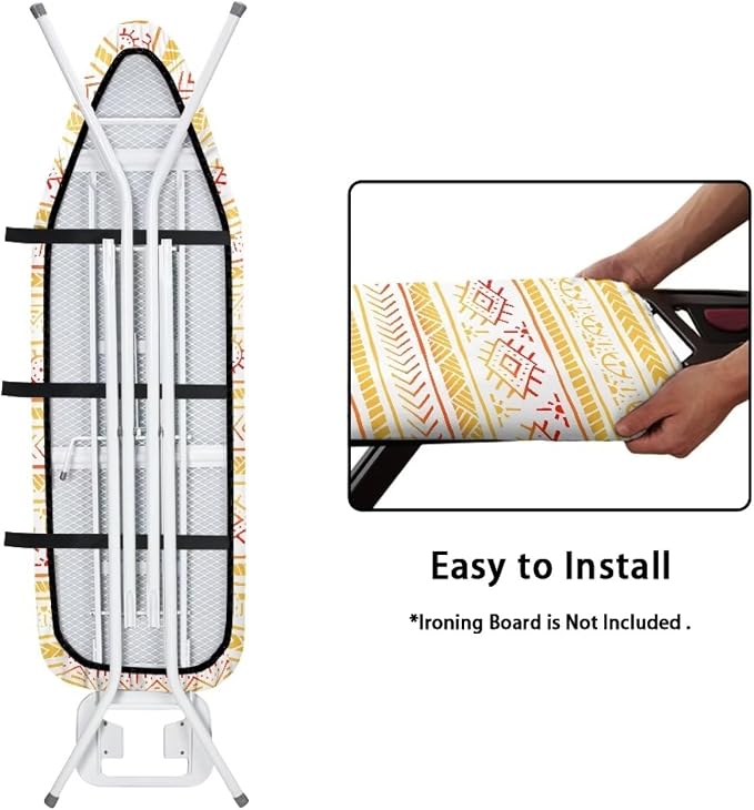Yellow Aztec Iron Board Cover - Image 5