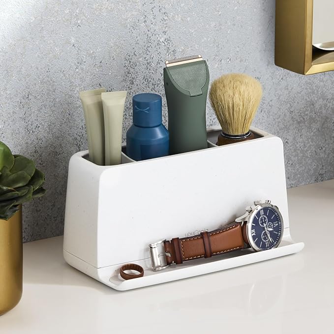 YouCopia The Ledge Toothbrush Holder, Bathroom Vanity Counter Organizer - Image 9