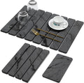 2 PCS Stone Dish Drying Mat for Kitchen Counter, Quick Dry Stone Dishes Mats by linidcoudhome