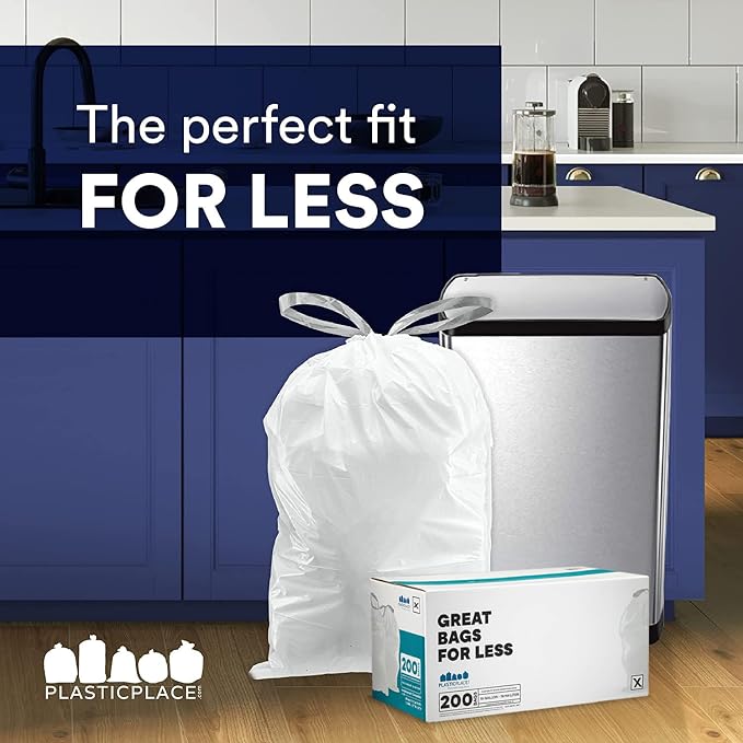 Plasticplace Custom Fit Trash Bags, Compatible - Image 7