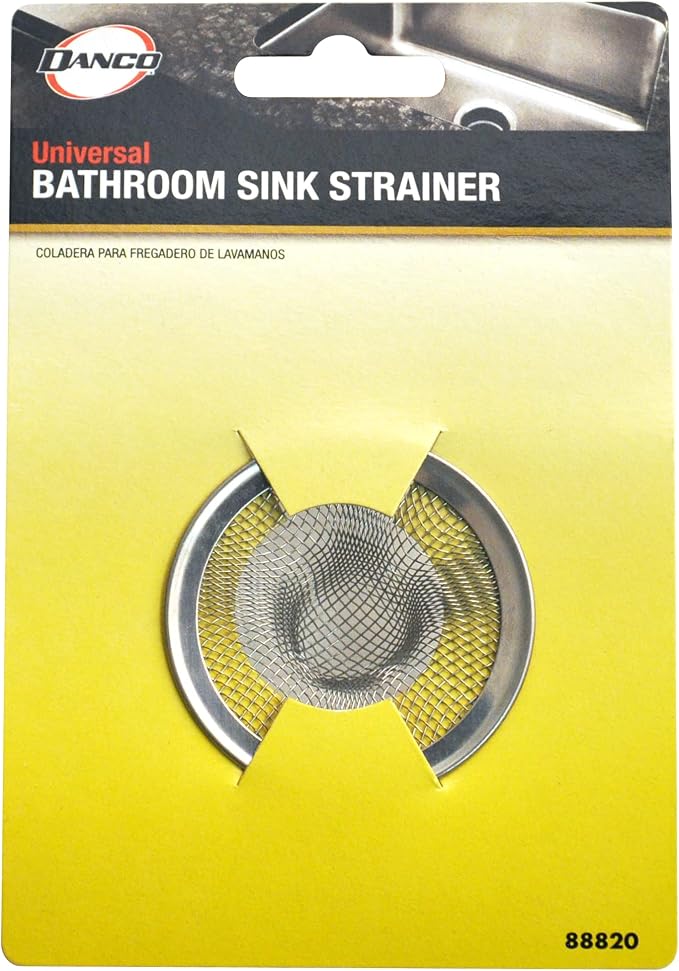 Danco Lavatory Sink Mesh Strainer, 2 in, Stainless Steel - Image 7