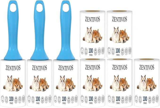 Strong 800-sheet lint Roller removes Dog & cat Fur by Unknown