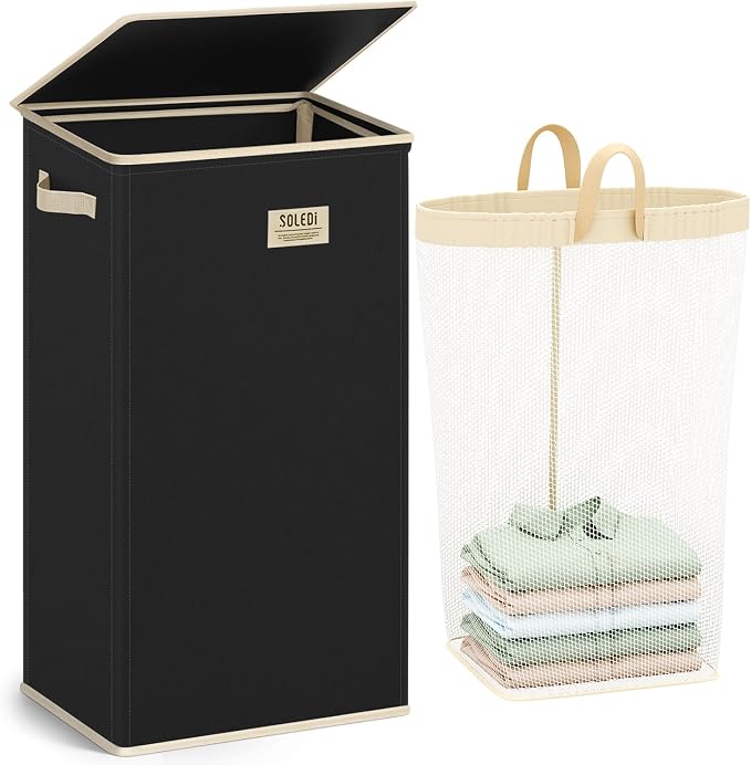 SOLEDI 100L Laundry Hamper by SOLEDI