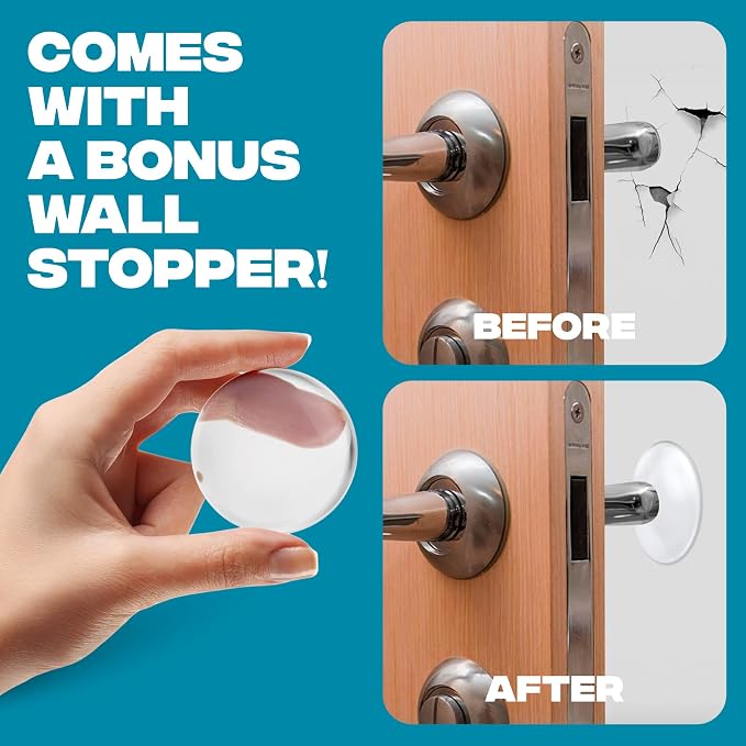 2-Pack XL Heavy Duty Door Stoppers - Image 8