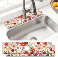 Sink Faucet Absorbing Mat, 2 Pack Drying Mat Around Faucet Sink Splash Guard by BathtubMat